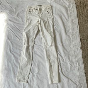 Guess white pants jeans